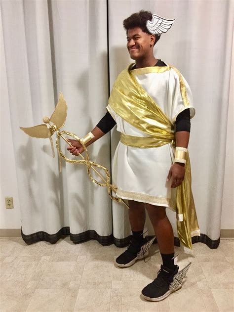 diy hermes costume|hermes god outfit.